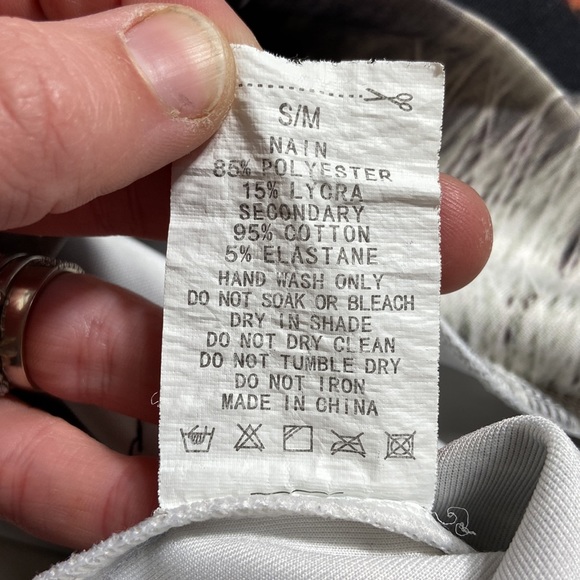 White Tiger Hooded Sweatshirt Size S M - Picture 4 of 8